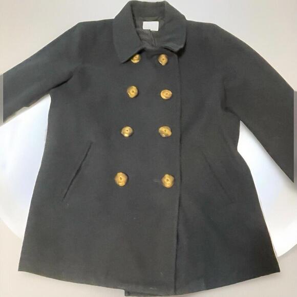 Old Navy Est.1994 Peacoat Size Large Navy Blue Double‎ Breasted - Picture 1 of 9